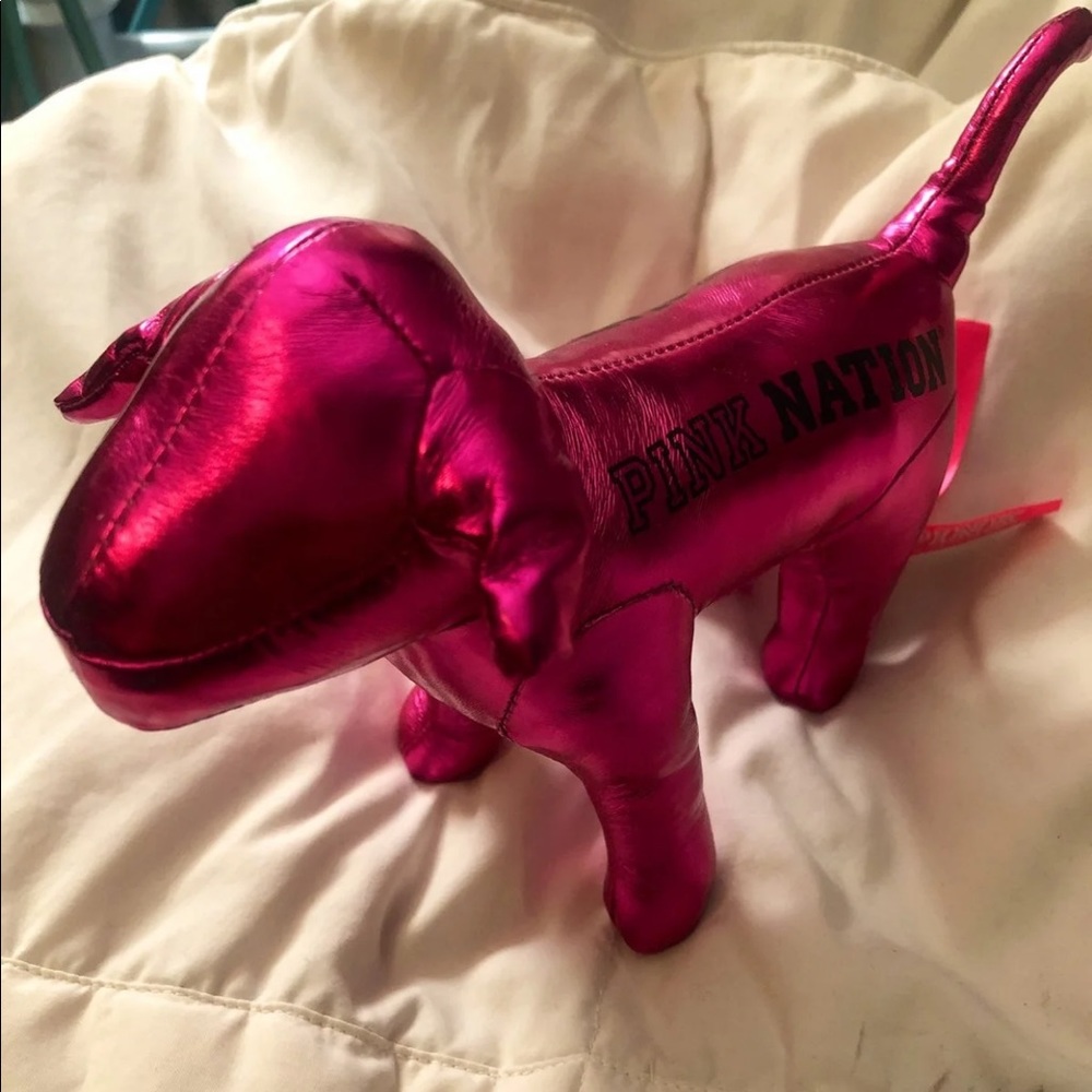 Pink Nation Pleather Dog